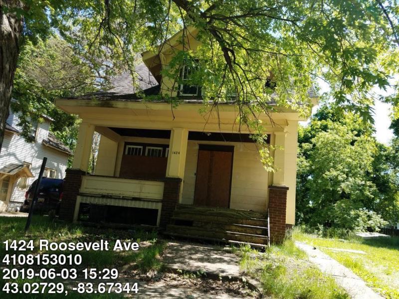 1424 ROOSEVELT AVE, FLINT, MI 48503 Genesee County Land Bank